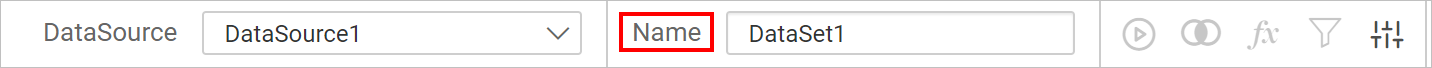 Dataset name field