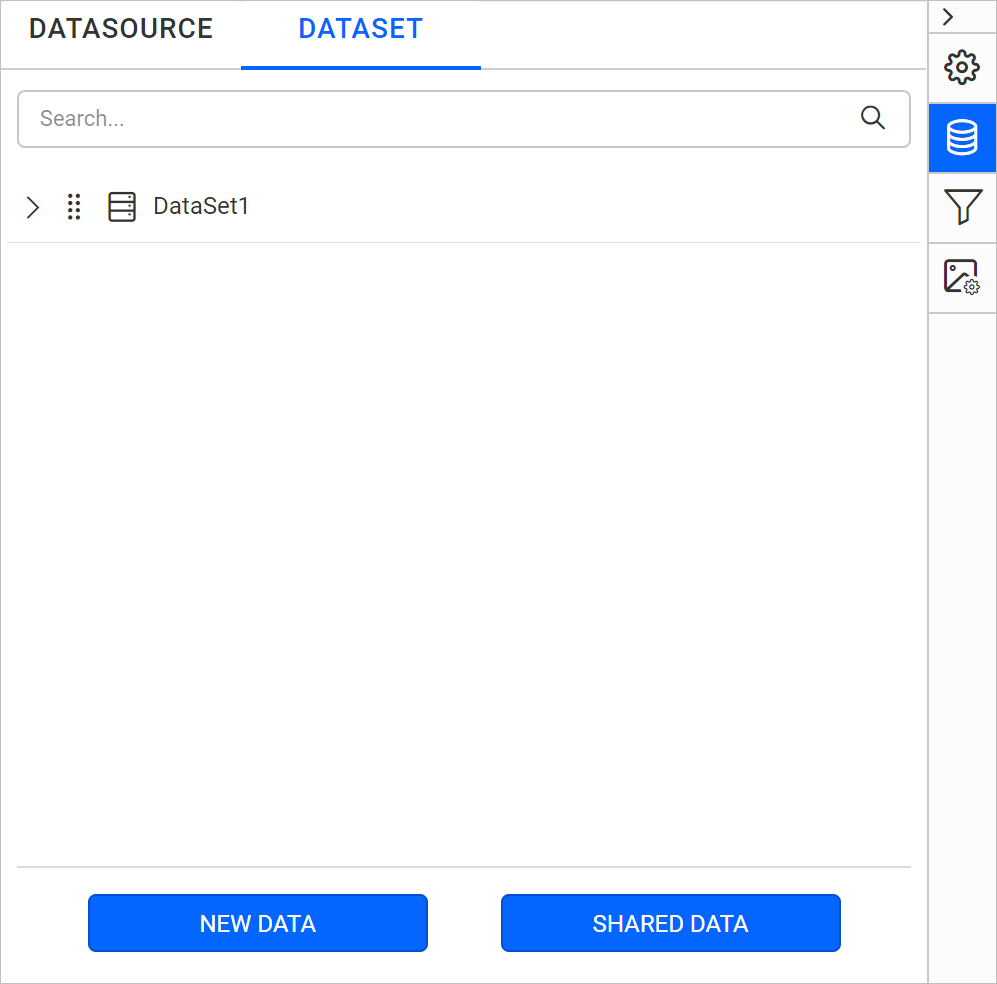 Data list view